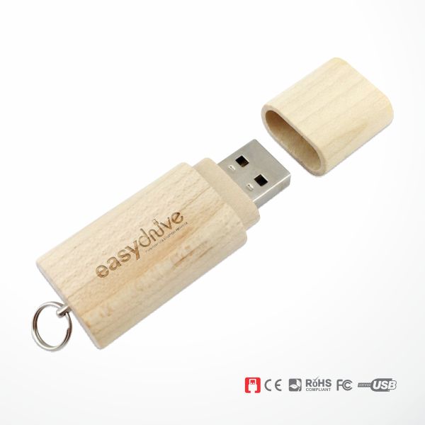 Wooden Cap USB Flash Drive Supplier Malaysia