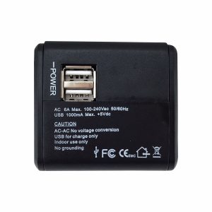 Dual USB Adapter-Front view
