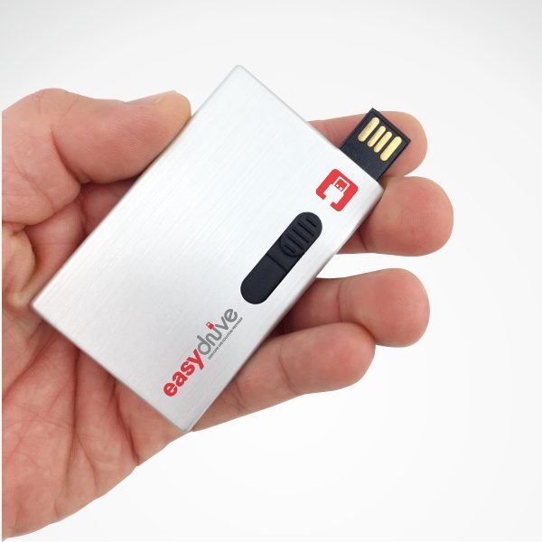 Aluminium Slide USB flash drive from Easydrive Malaysia