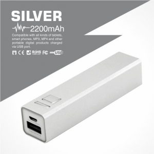 Tube Power Bank-Silver Malaysia